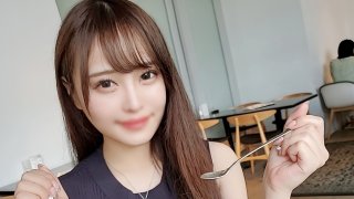 Limited number of appearances Uncensored Creampie in a fair-skinned Gcup beauty with cuteness sexyness lewdness and beautiful eyes