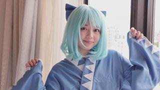 Creampie Let a carefully selected beautiful girl cosplay and conceive my child Chi No Rion Izumi